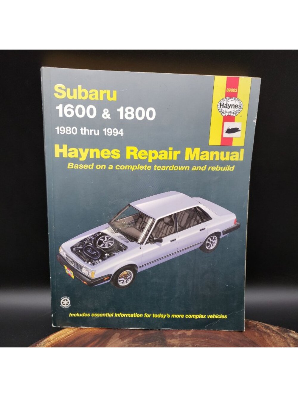 Haynes Subaru 1600 & 1800 Repair Manual 1980-1994 Brat XT Loyale 89003